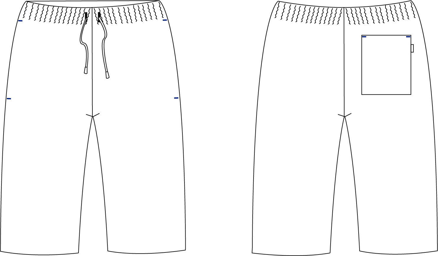 BERMUDA UNISEX GOMA+CORDON EXTERIOR MICROFIBRA - Image 8