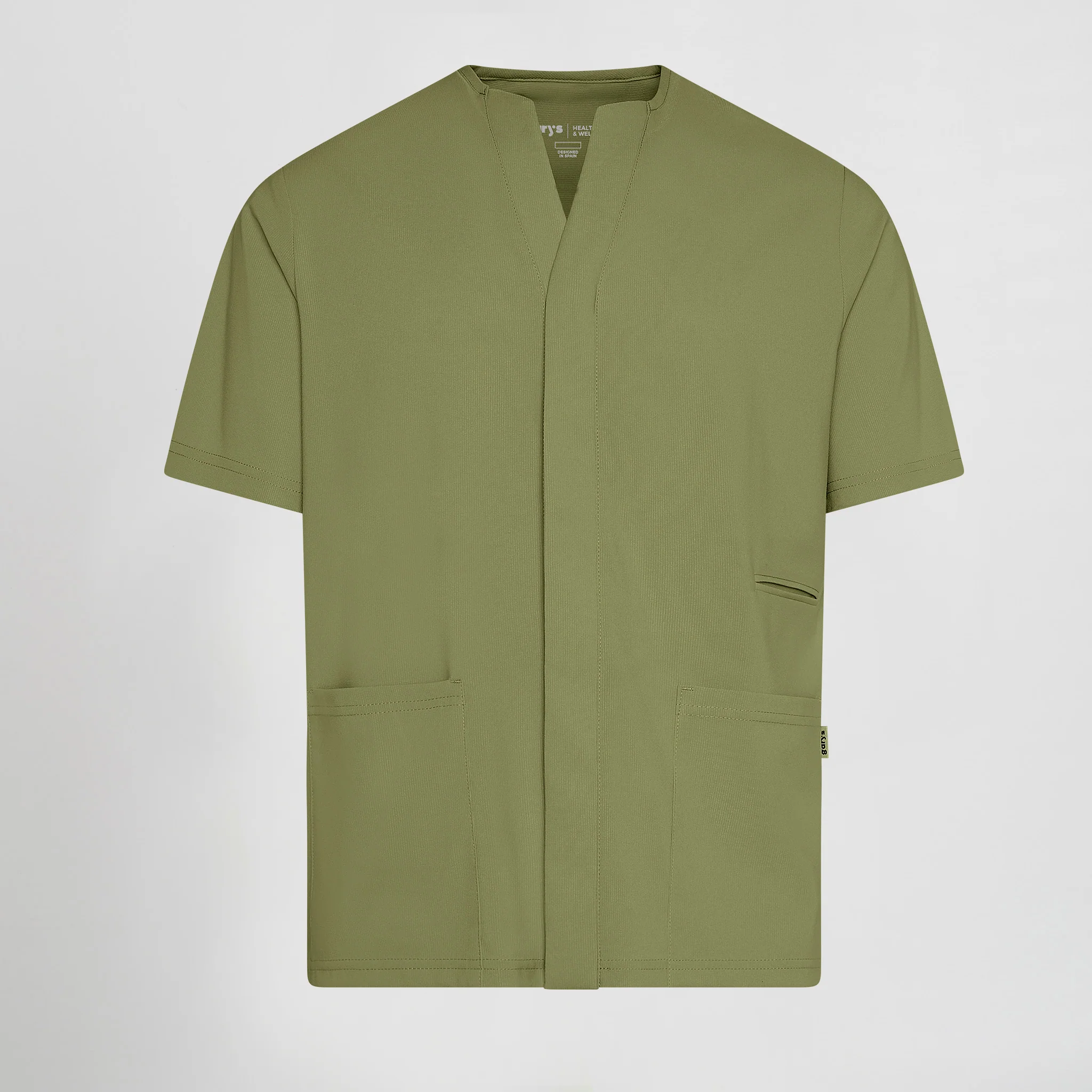 BLUSA HOMBRE ABIERTA CUELLO PICO M/C ALONSO - Image 20