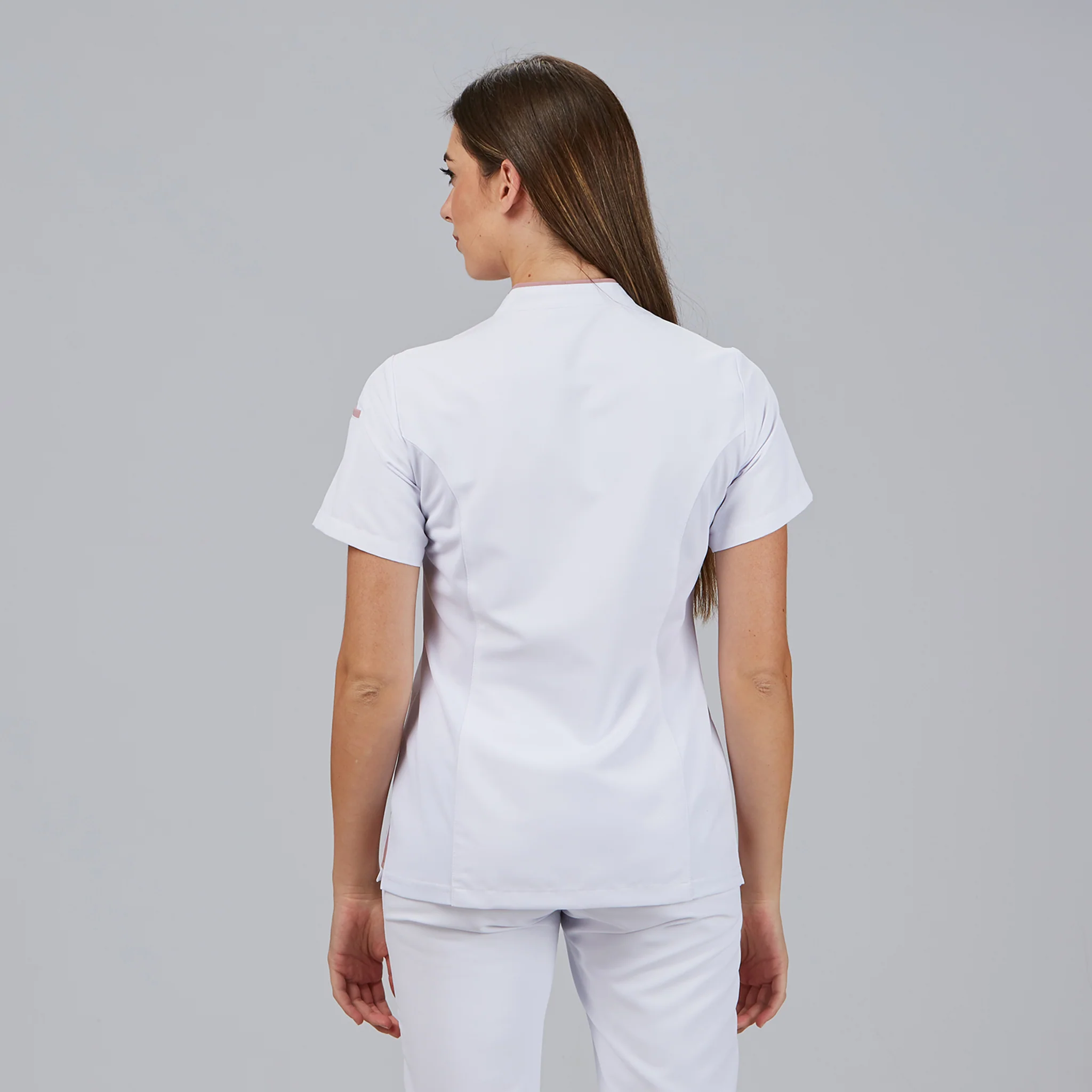 BLUSA MUJER ABIERTA CUELLO MAO M/C YLENA - Image 11