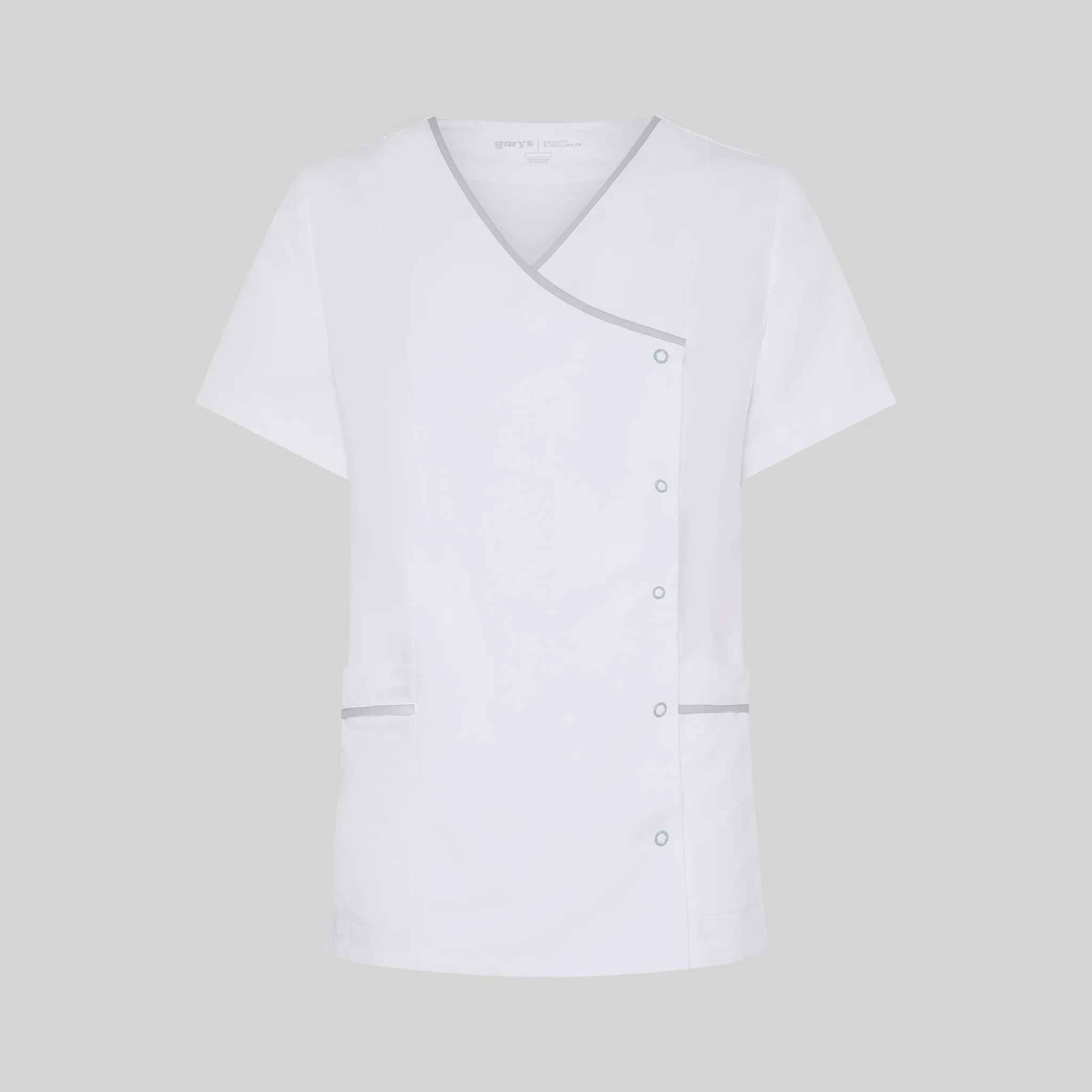 BLUSA MUJER BOTON PRESION M/C AINA - Image 5