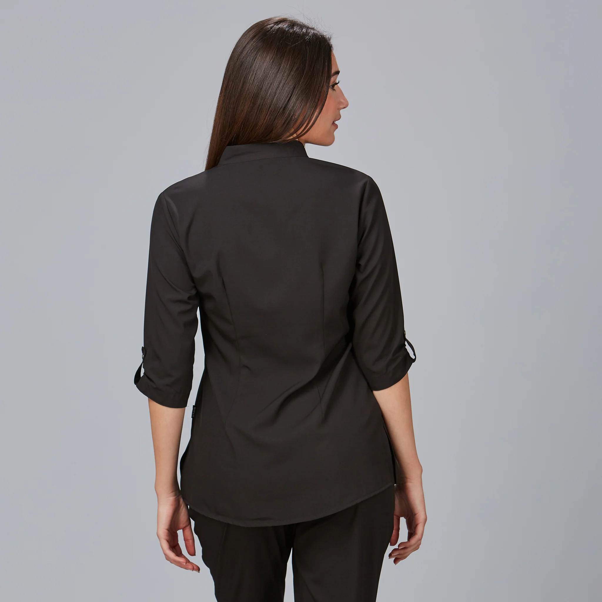 BLUSA MUJER CUELLO MAO VINCA - Image 6