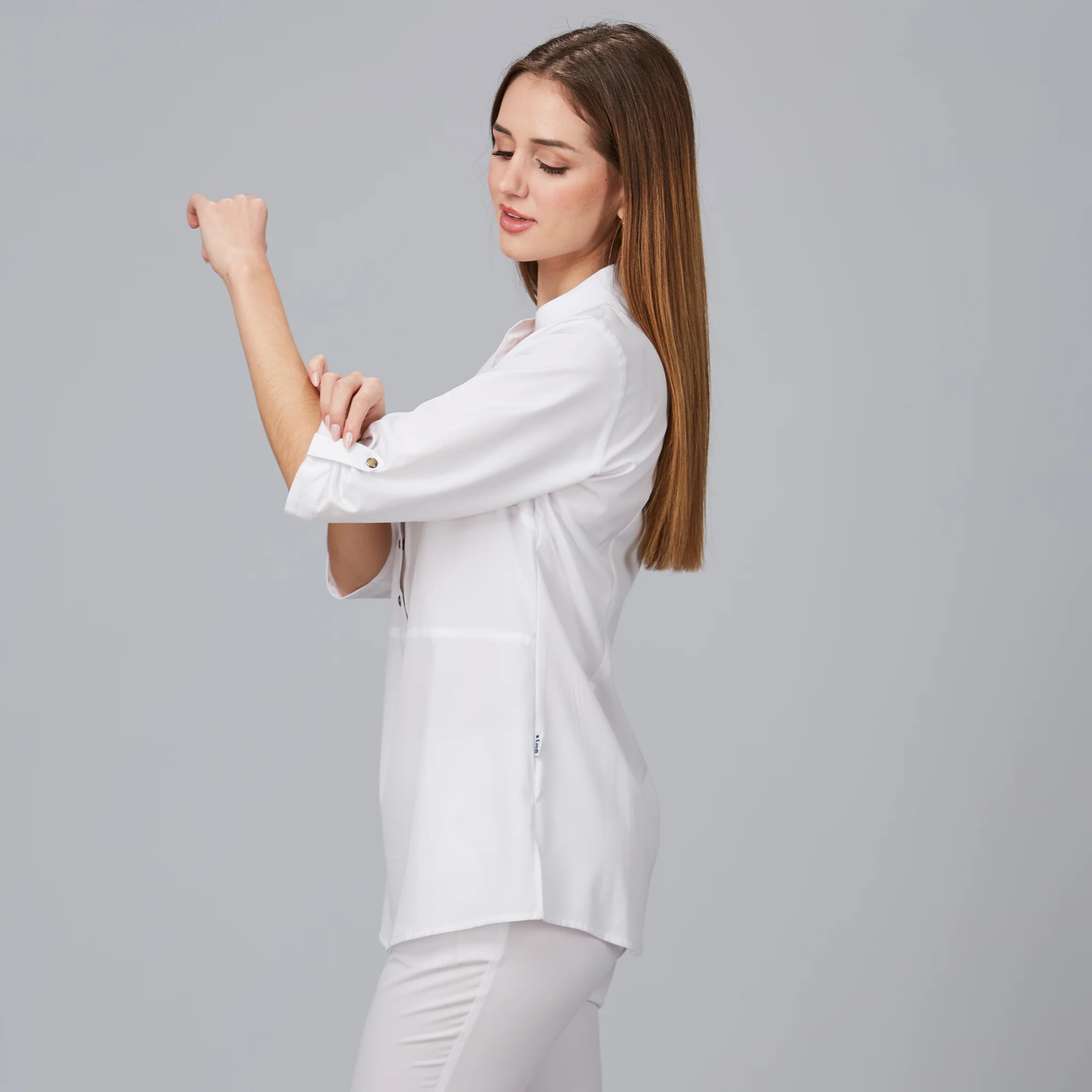 BLUSA MUJER CUELLO MAO VINCA - Image 8