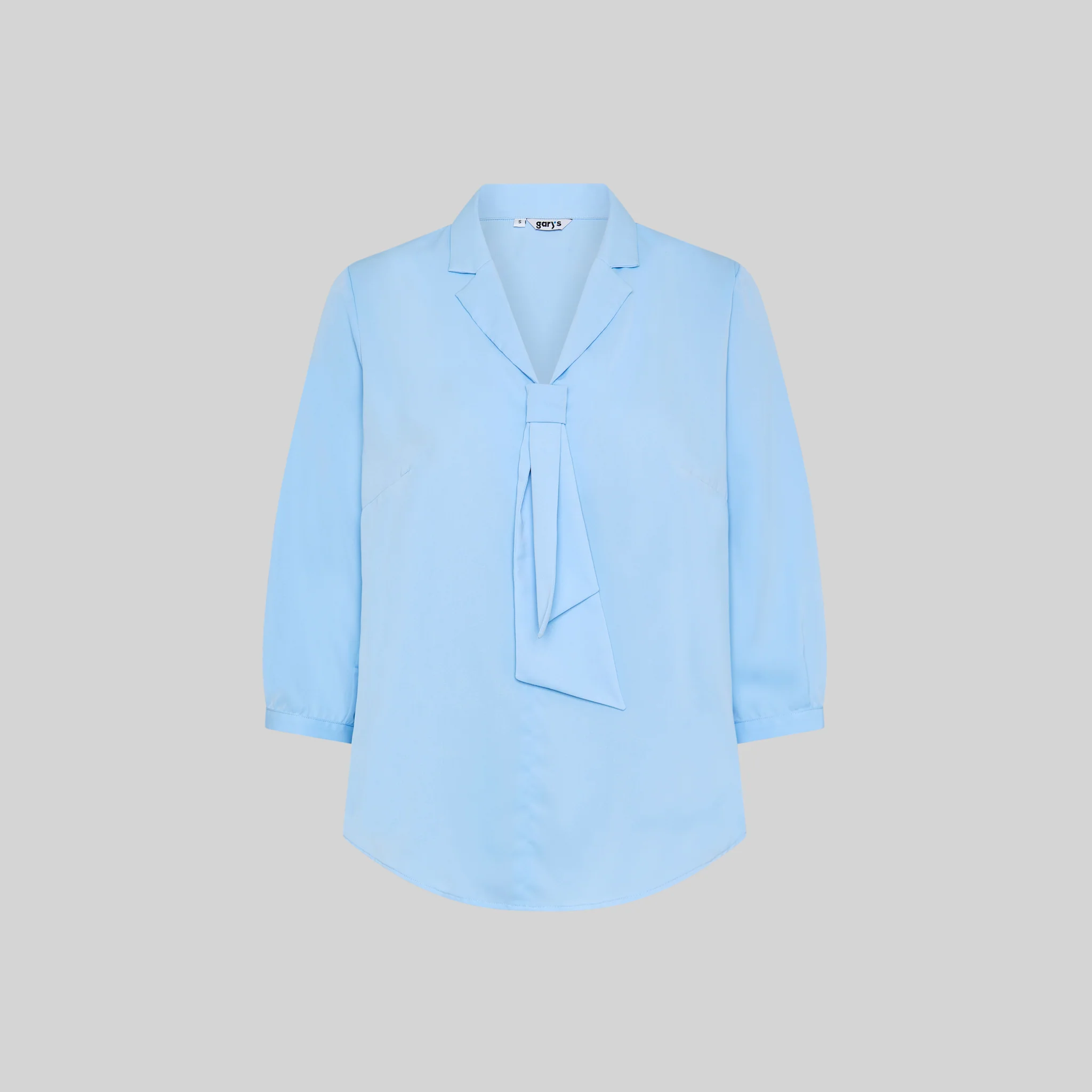 BLUSA MUJER CUELLO SOLAPA LAZO FLAVIA - Image 10