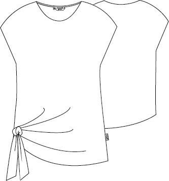 BLUSA MUJER DRAPEADO AROA - Image 7