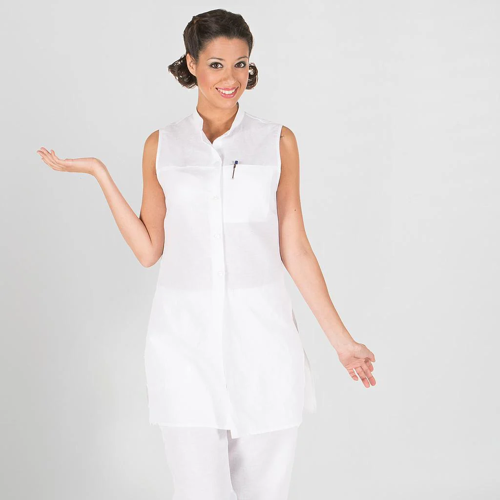 BLUSA MUJER LINO