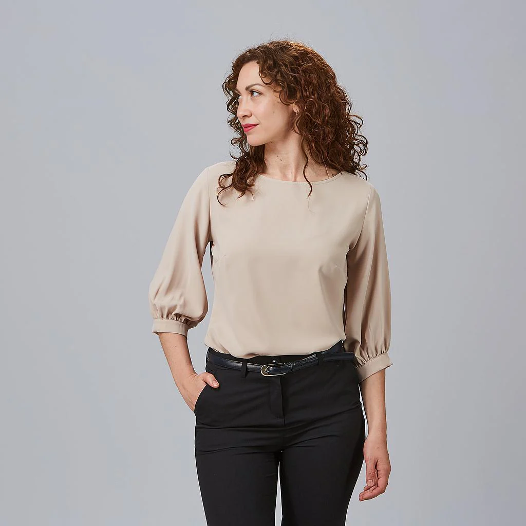 BLUSA MUJER MANGA RIZADA ROSANNA - Image 12