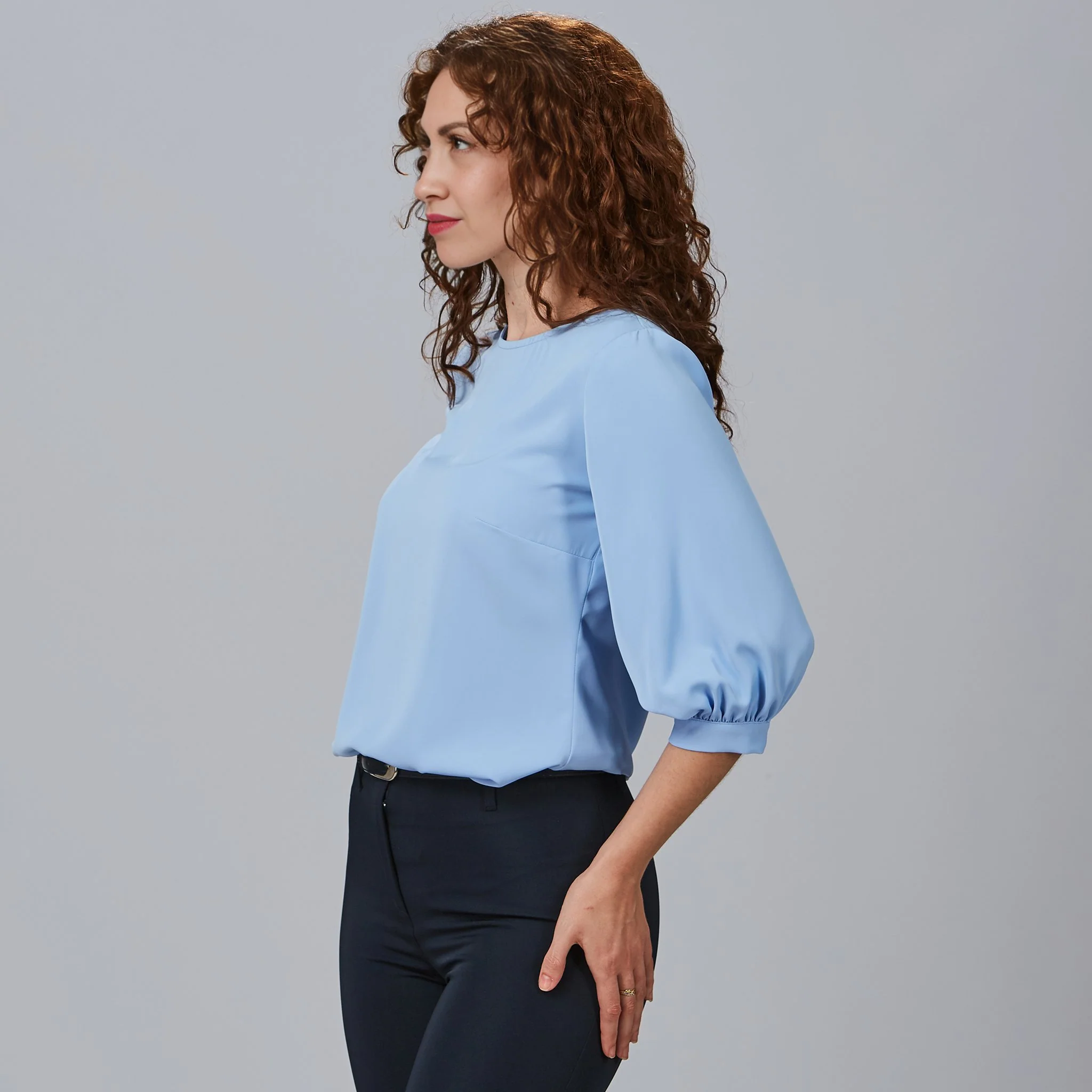 BLUSA MUJER MANGA RIZADA ROSANNA - Image 9