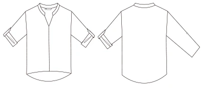 BLUSA MUJER MANGA ROLL UP MICAELA - Image 28