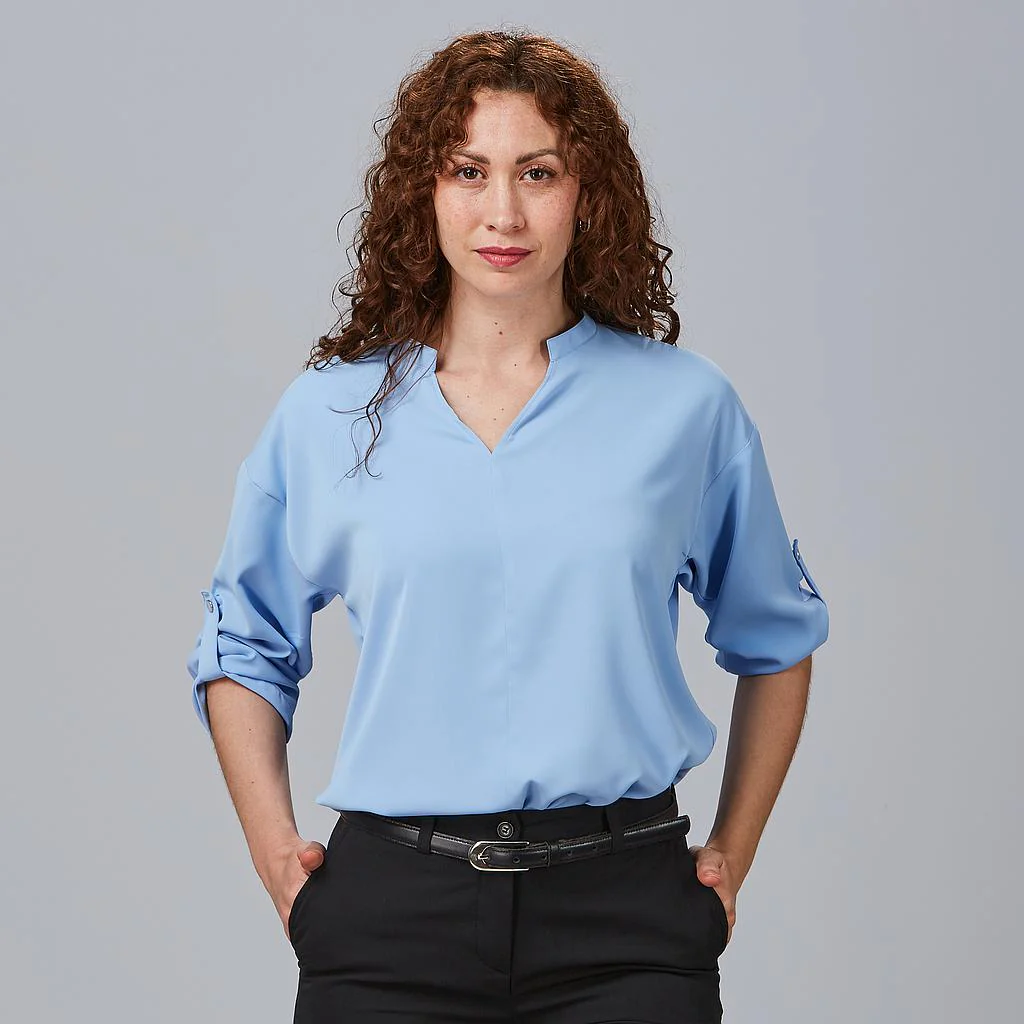BLUSA MUJER MANGA ROLL UP MICAELA - Image 7