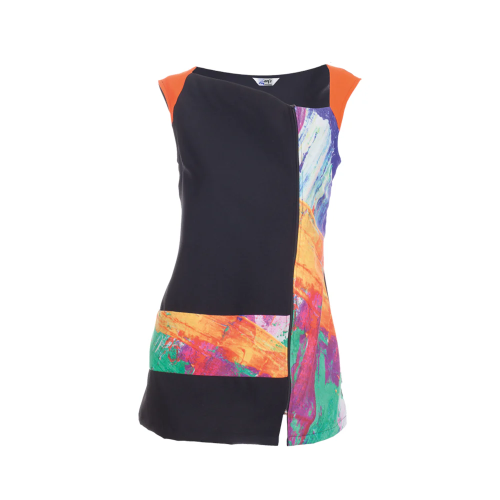 BLUSA S/MANGAS REFLEJOS