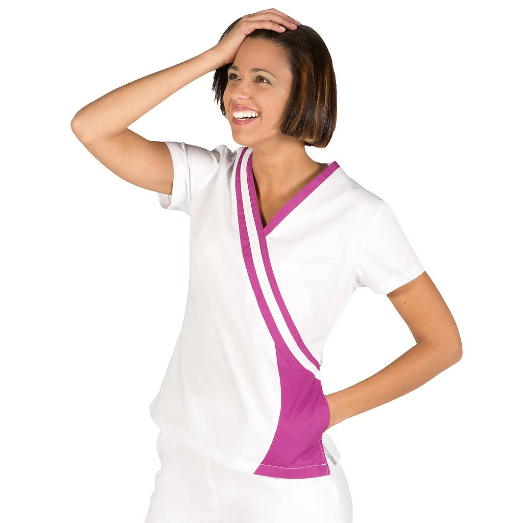 BLUSA SANITARIO MUJER COMBINADA - Image 3