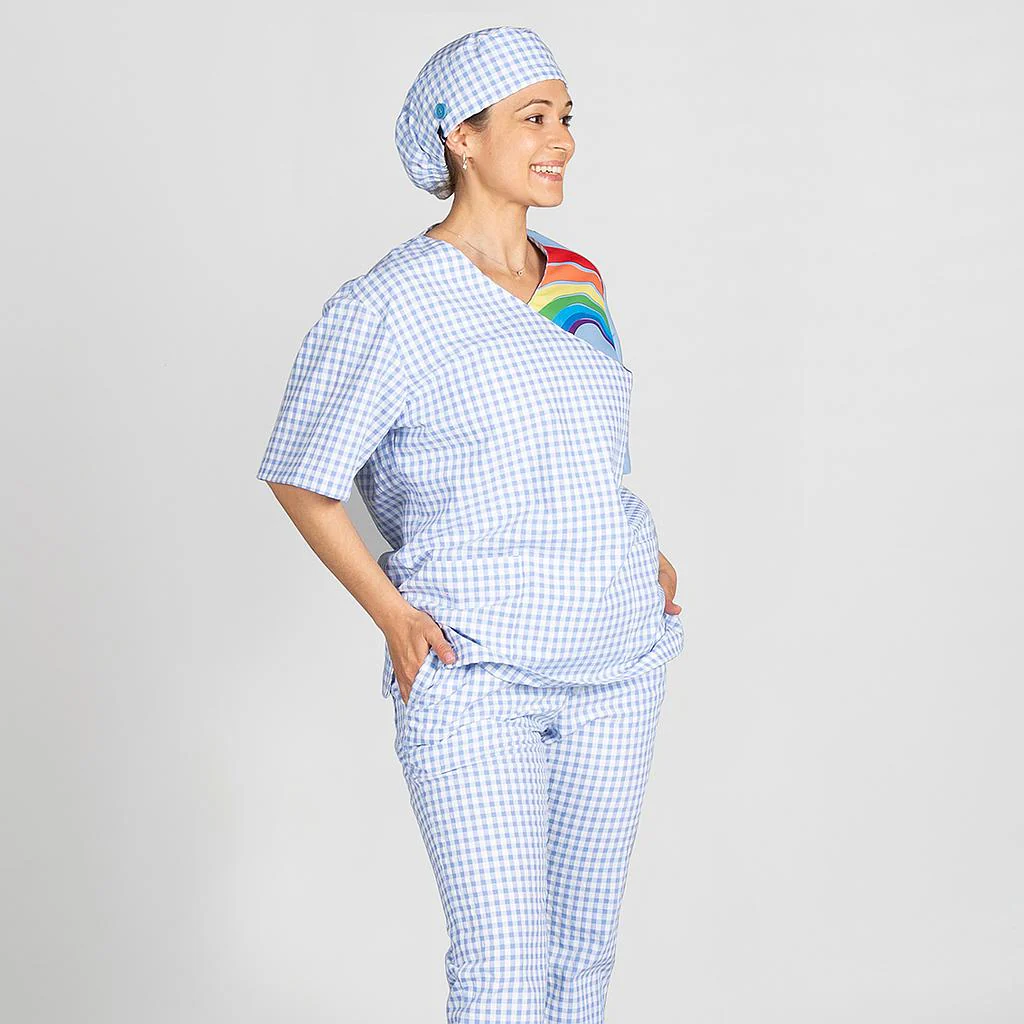 BLUSA UNISEX ARCOIRIS BAMBULA ANTIBACTERIANO - Image 3