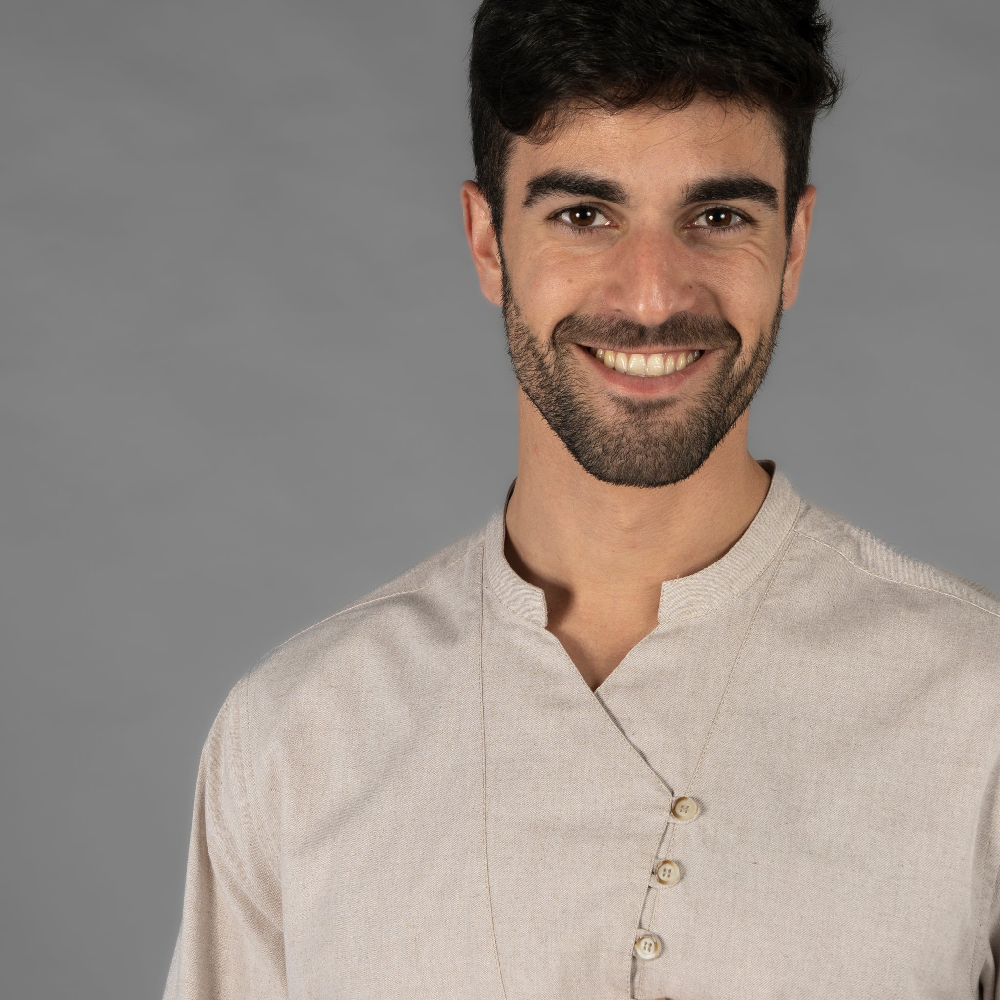 CAMISA HOMBRE CHAMBRAY CUELLO MAO NIAS - Image 12