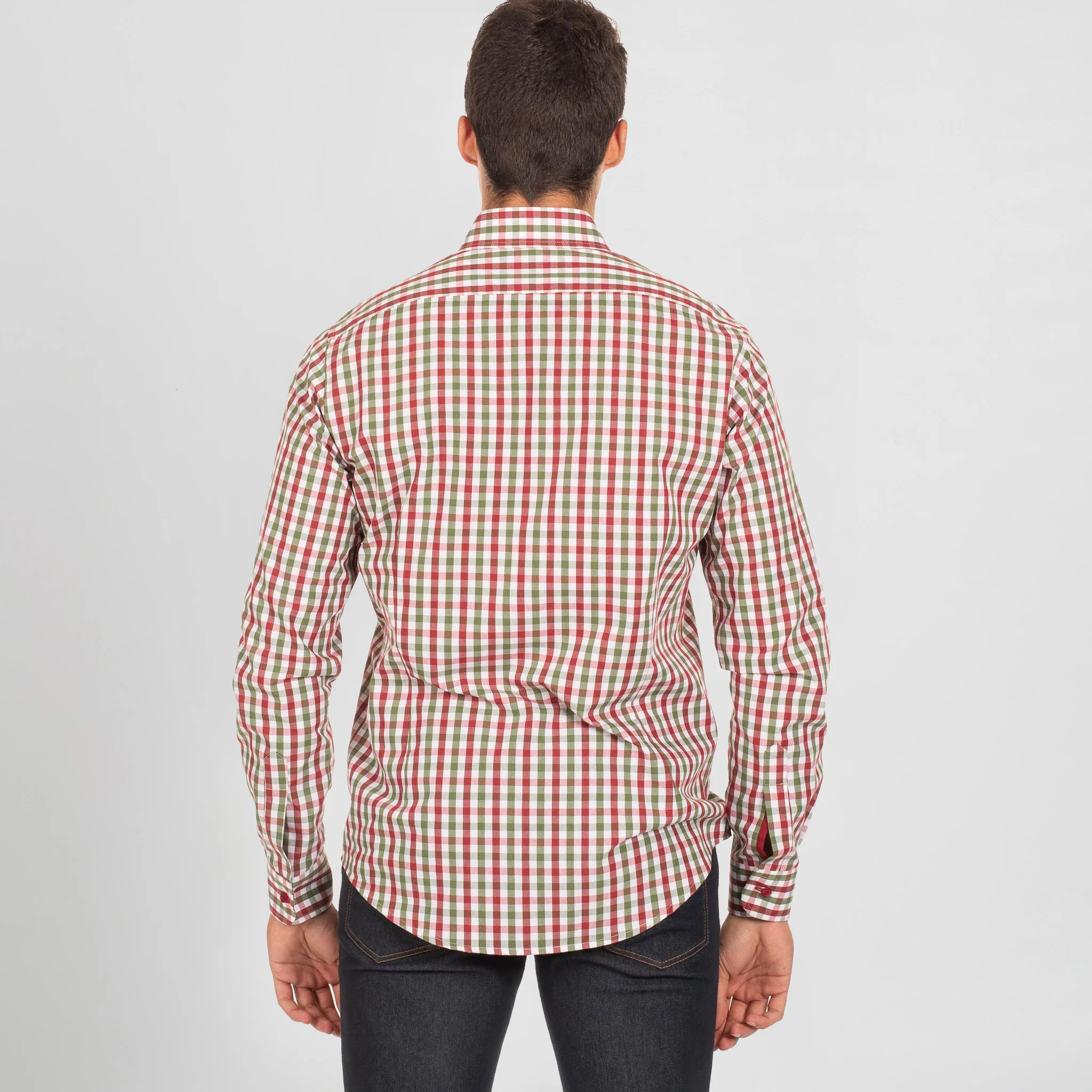 CAMISA HOMBRE VICENZO SLIM FIT VICHY - Image 9