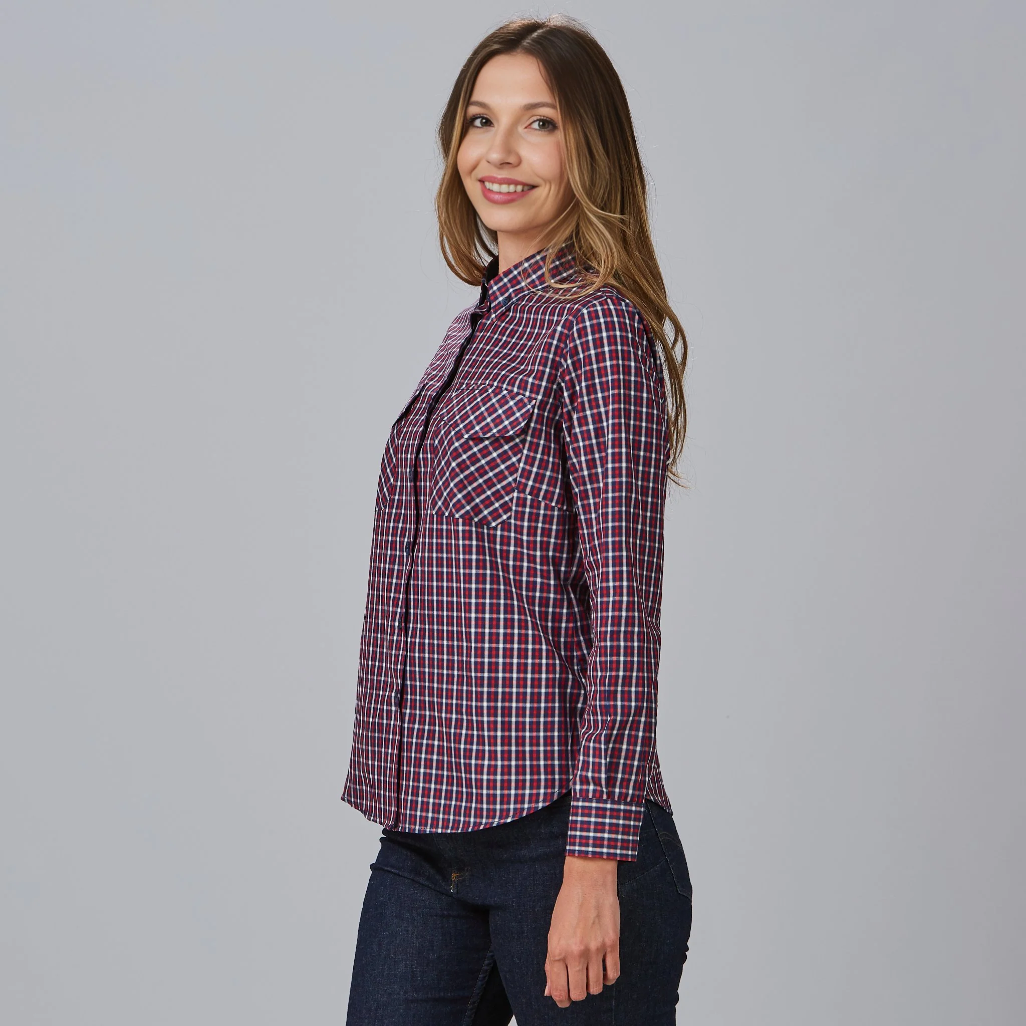 CAMISA MUJER CUADROS CATERINA - Image 4