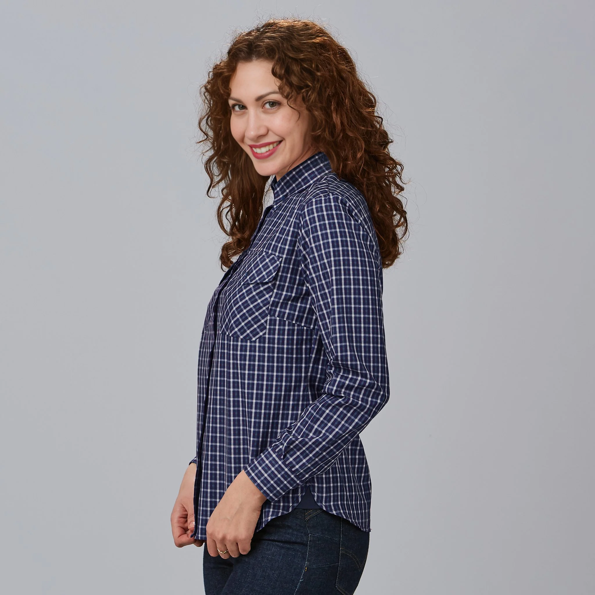 CAMISA MUJER CUADROS CATERINA - Image 9