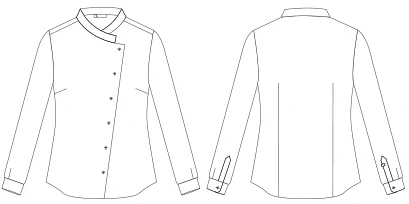 CAMISA MUJER FIL A FIL C/COCINERO ANGELICA - Image 13