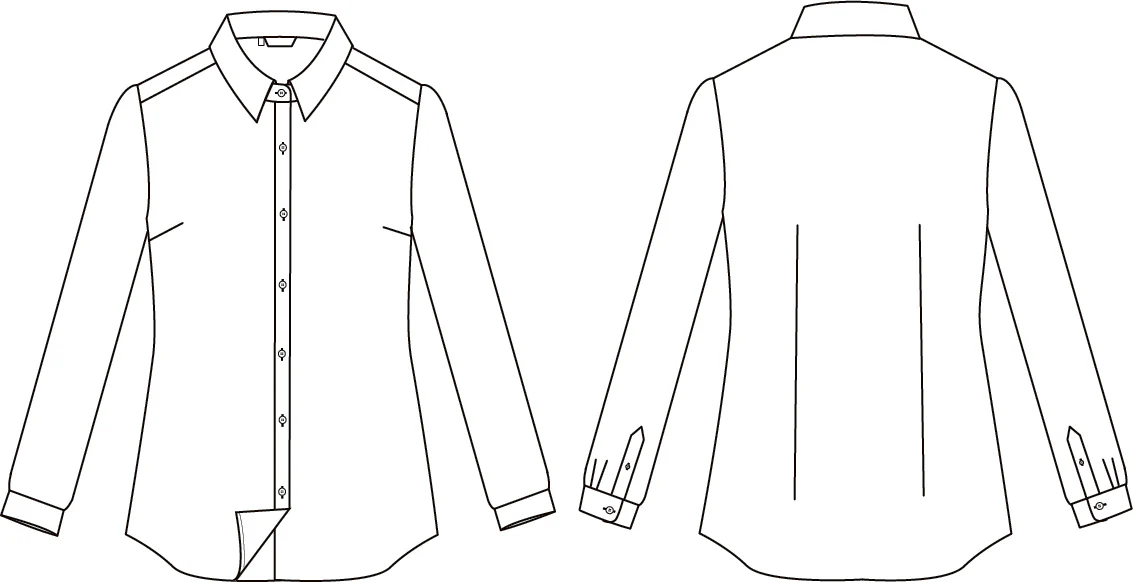CAMISA MUJER INTERLOCK CUELLO CAMISERO CERDEÑA - Image 15