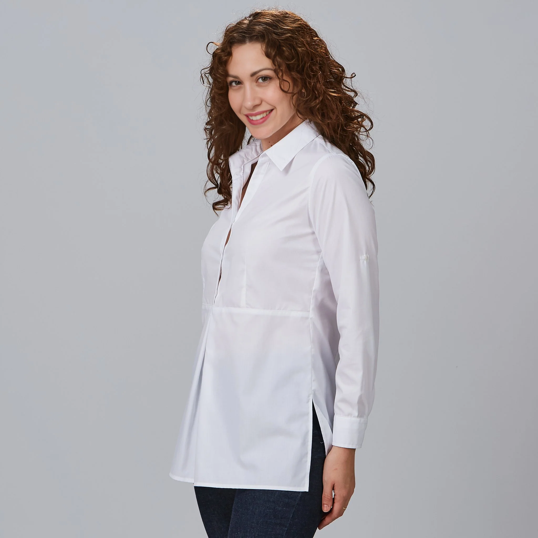 CAMISA MUJER MANGA ROLL UP LIVIA - Image 4