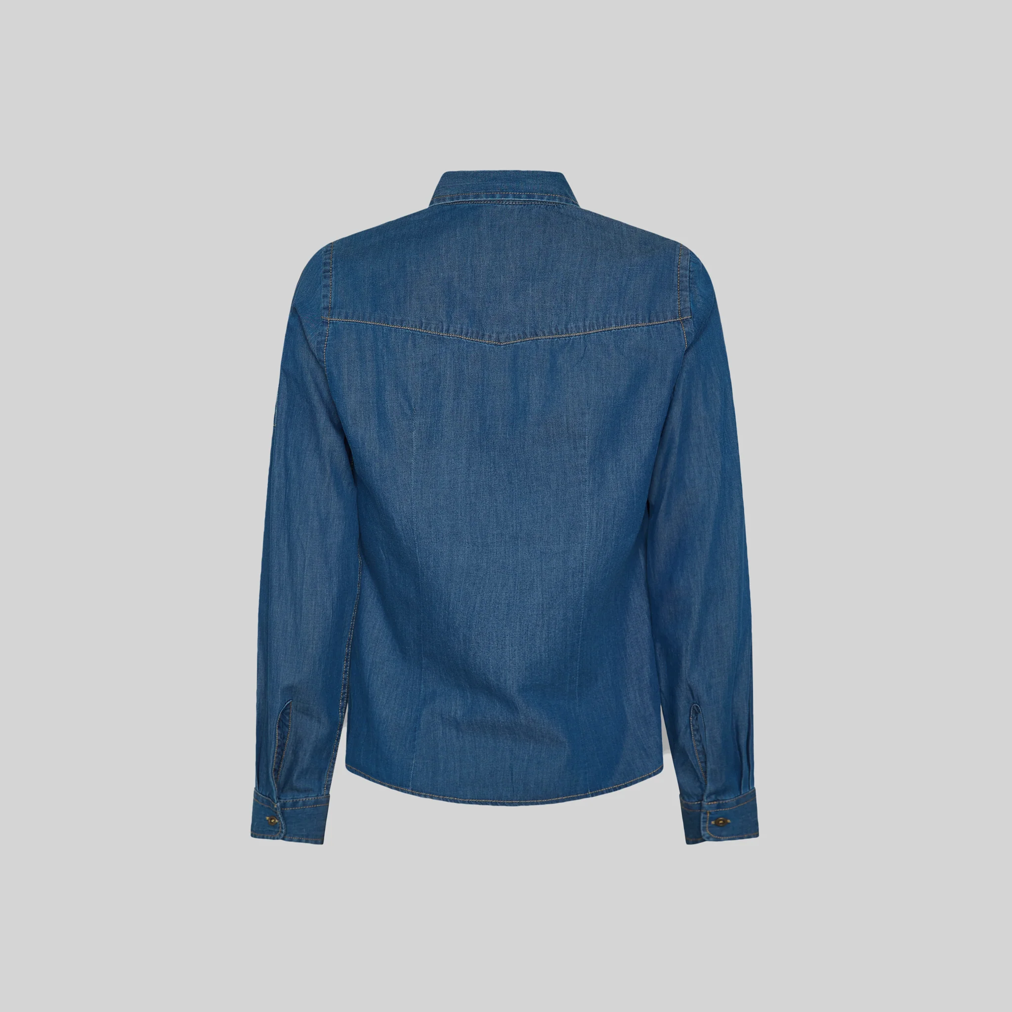 CAMISA MUJER TEJANO FINO LAVADO VALERIA - Image 8