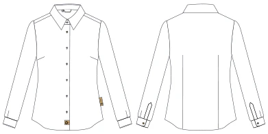 CAMISA MUJER TEJIDO RECICLADO IDARA - Image 6