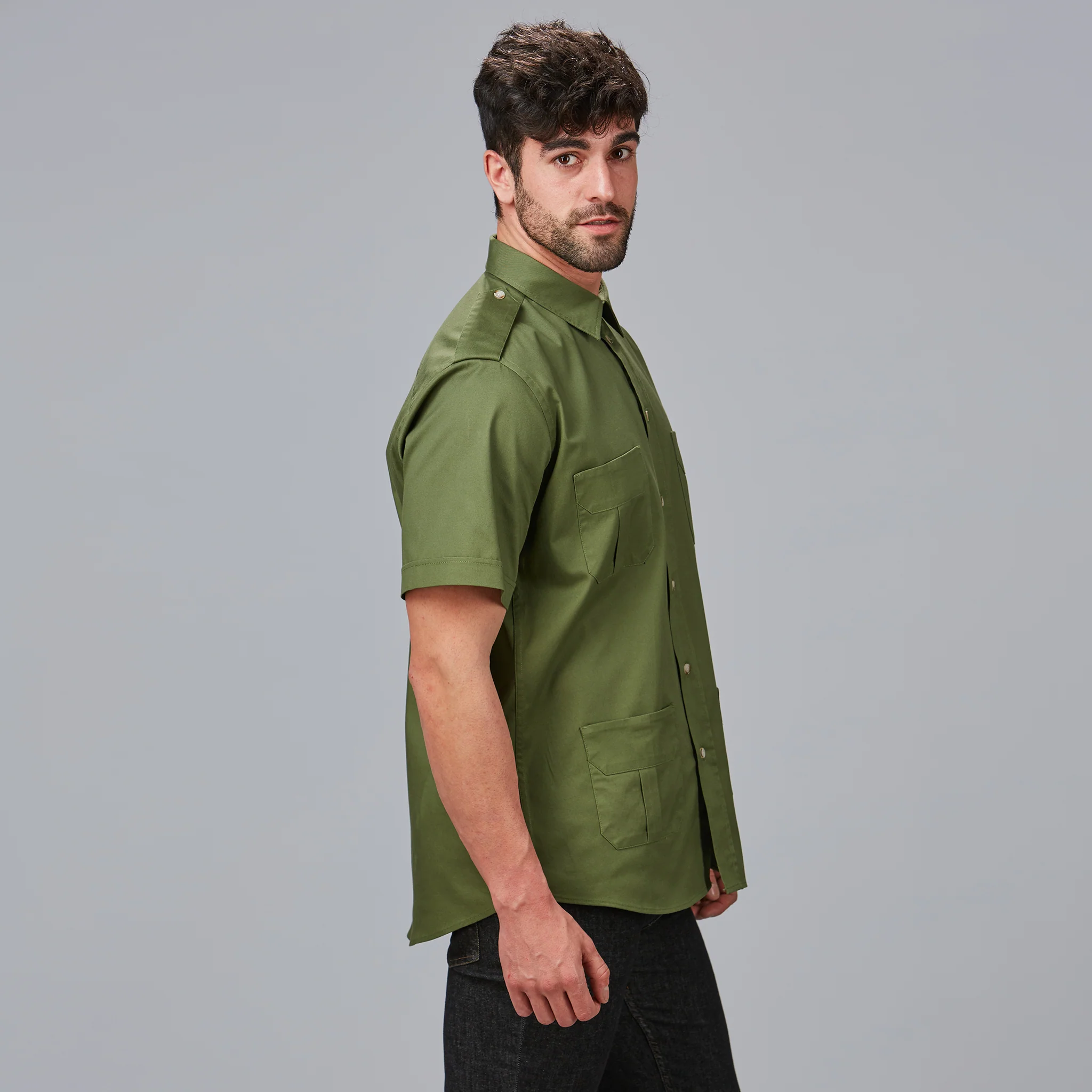 CAMISA UNISEX 4 BOLSILLOS ACIRON - Image 10