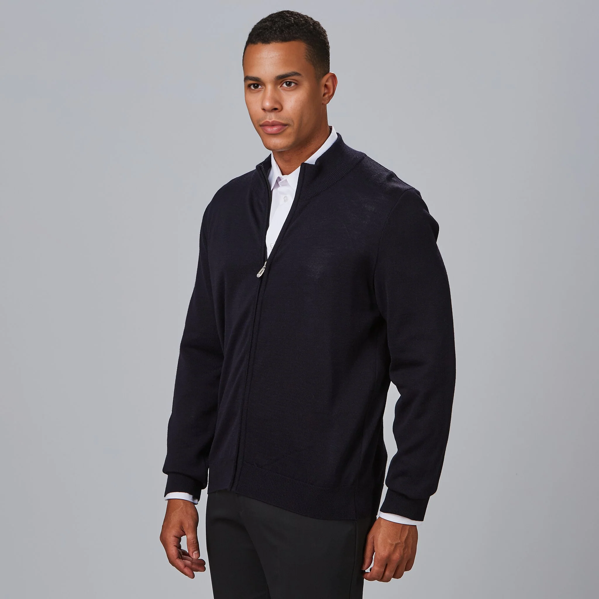 CARDIGAN HOMBRE PUNTO FINO CON CREMALLERA - Image 15