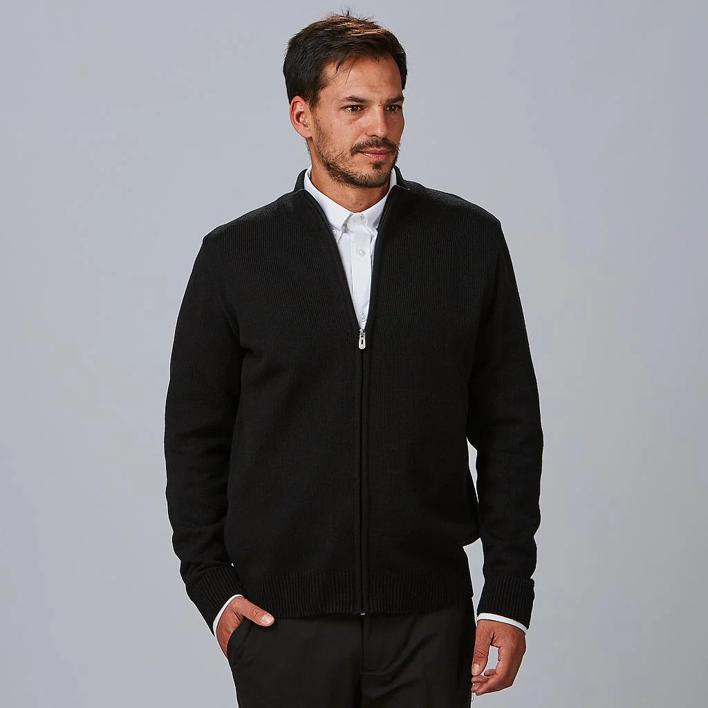 CARDIGAN HOMBRE PUNTO GRUESO CON CREMALLERA - Image 8