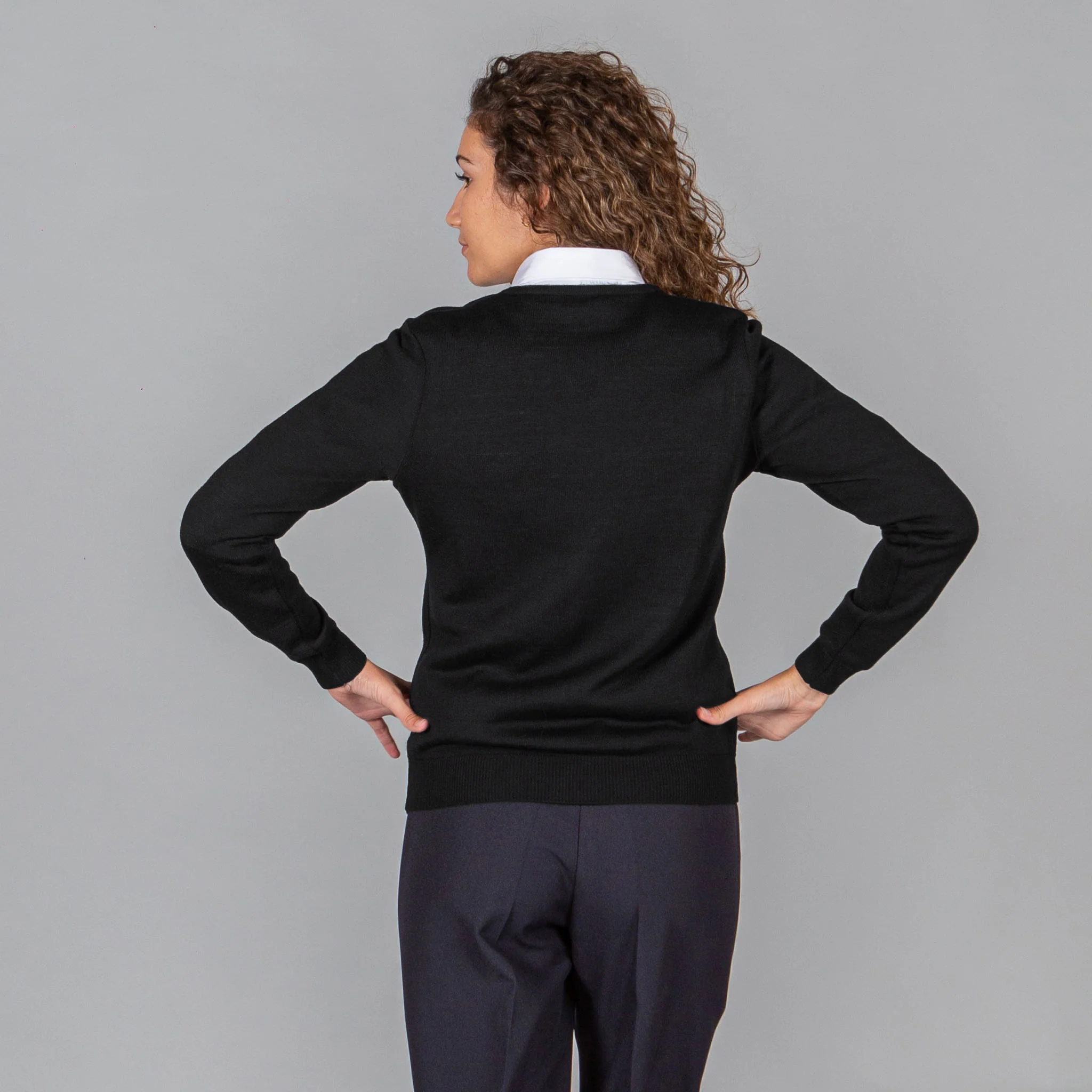CARDIGAN MUJER PUNTO FINO CON CREMALLERA - Image 3
