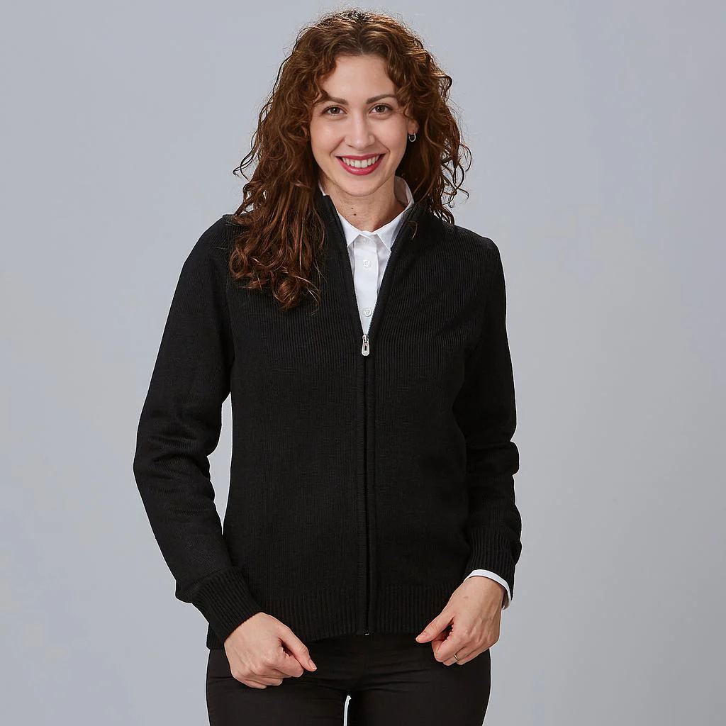 CARDIGAN MUJER PUNTO GRUESO CON CREMALLERA - Image 8