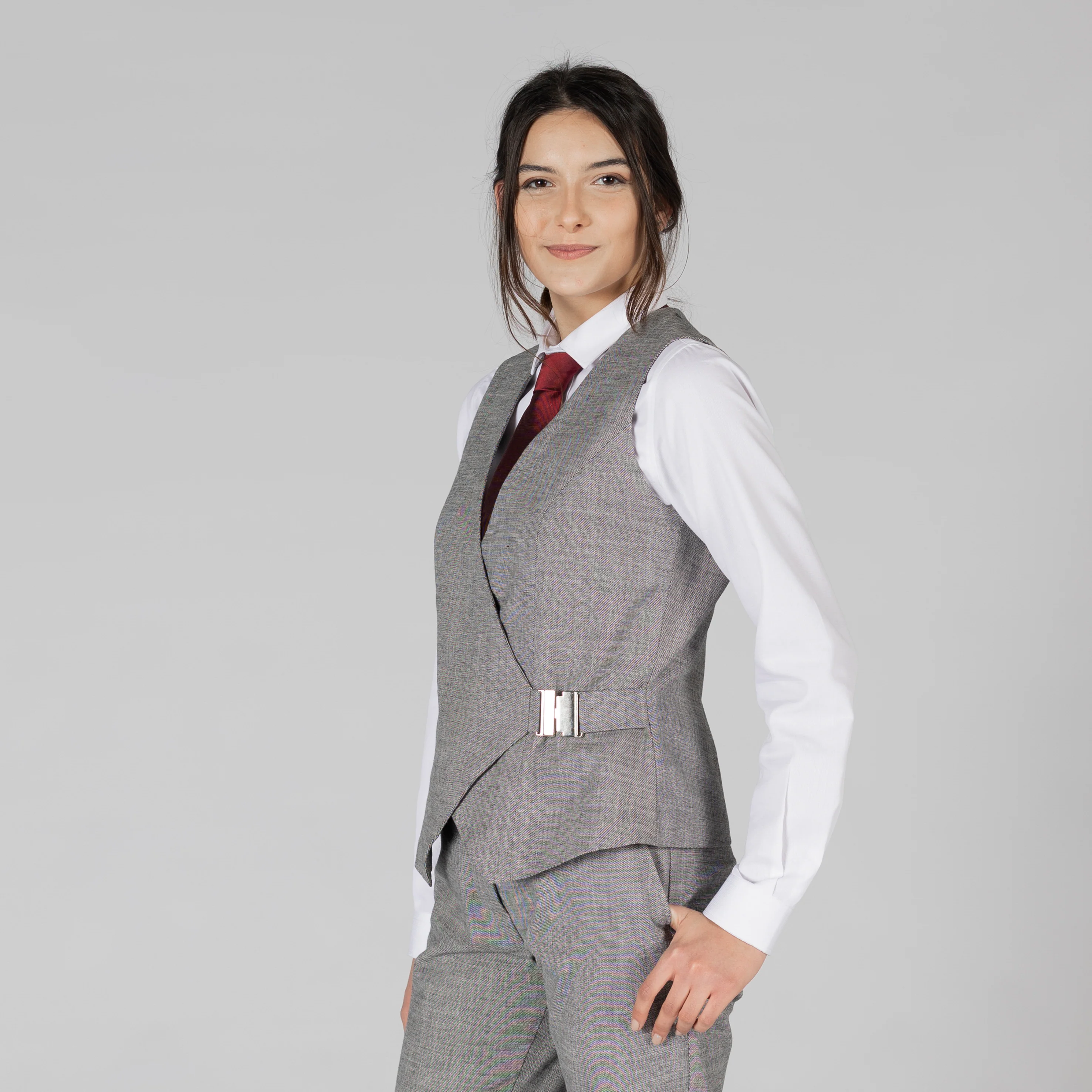 CHALECO MUJER HEBILLA CHEVIOT - Image 5