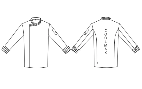 CHAQUETA COCINA HOMBRE AQUILES - Image 4