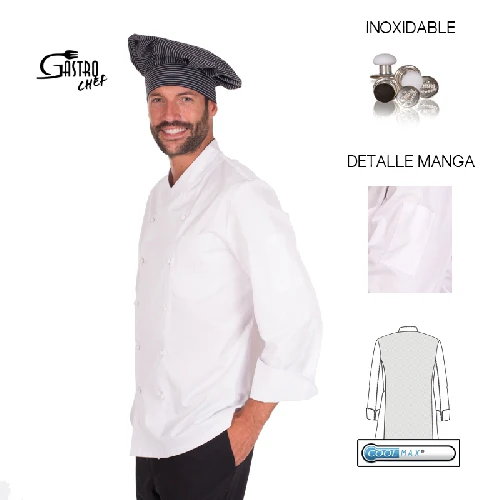 CHAQUETA COCINA HOMBRE DORIAN