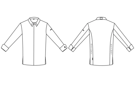 CHAQUETA COCINA HOMBRE GANIMEDES - Image 4