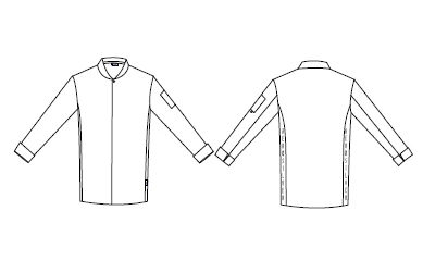 CHAQUETA COCINA HOMBRE MARIN - Image 10