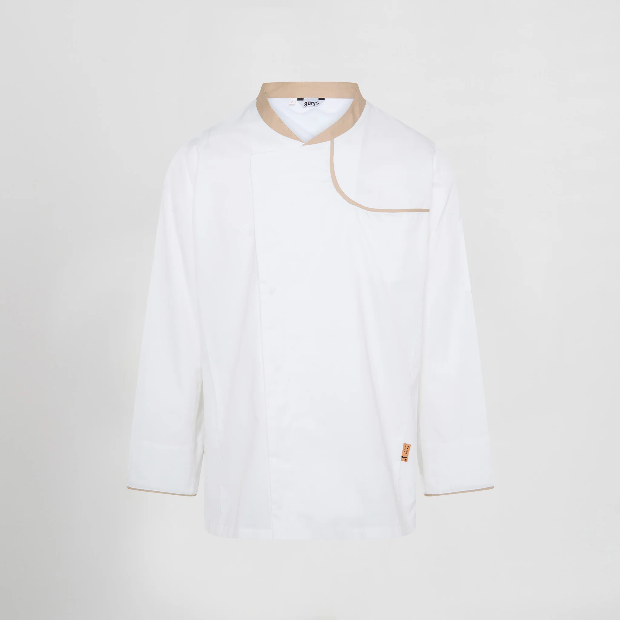 CHAQUETA COCINA HOMBRE OTERO TEJIDO RECICLADO Y ORGANICO KLOPMAN - Image 6