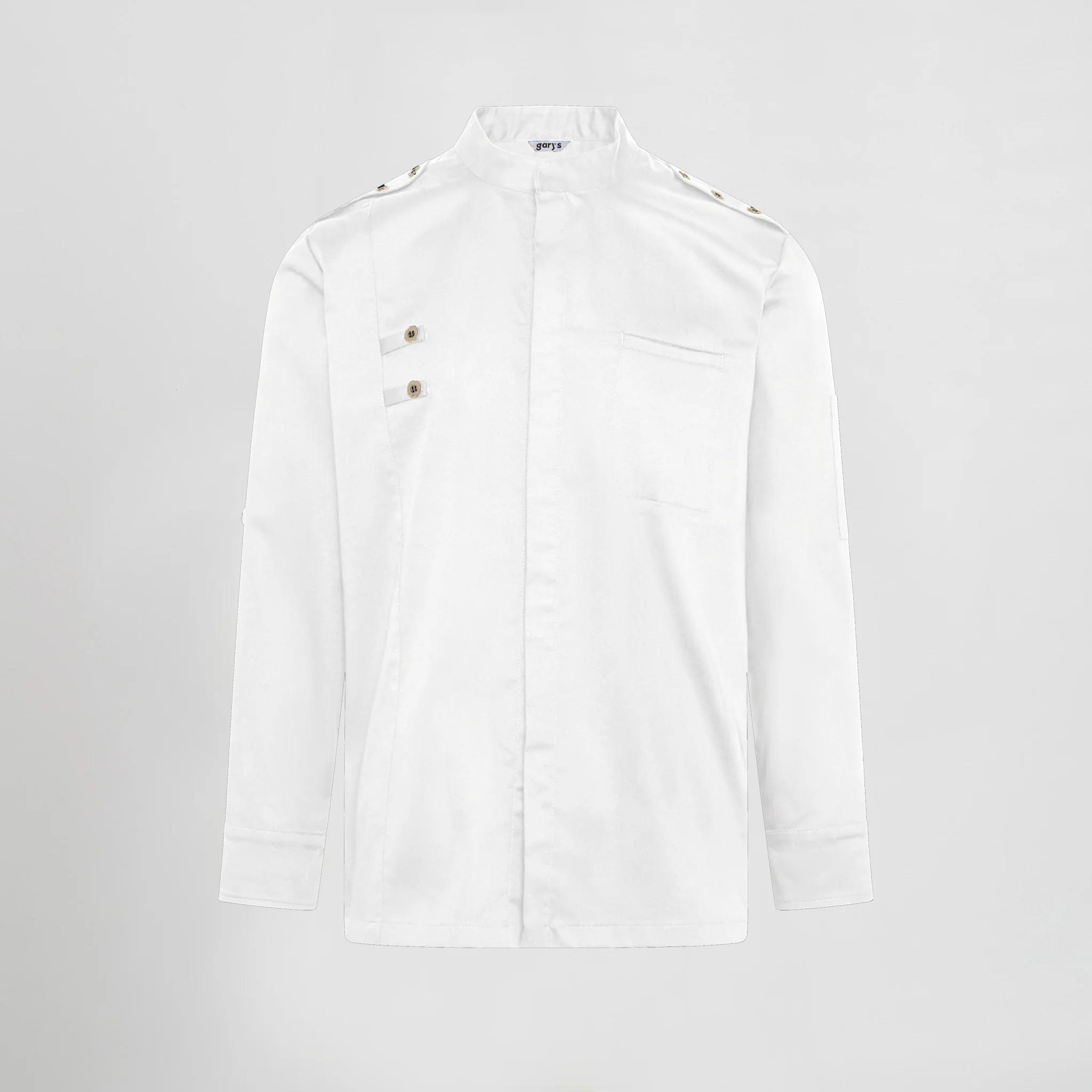 CHAQUETA COCINA HOMBRE SATEN ALGODON CUETO - Image 3