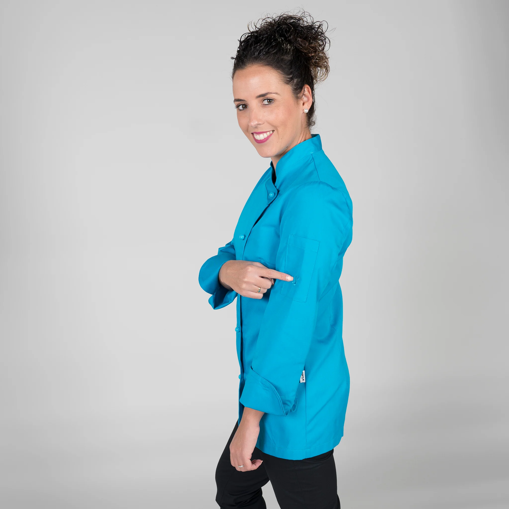 CHAQUETA COCINA MUJER CATANIA - Image 13