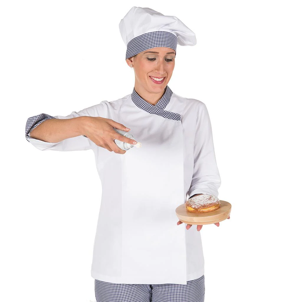 CHAQUETA COCINA MUJER COMBI - Image 2