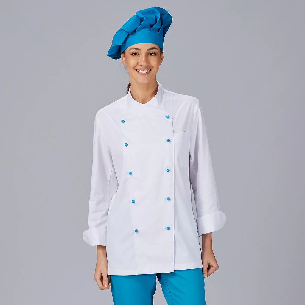 CHAQUETA COCINA MUJER NIZA SIN BOTONES (PEDIR APARTE REF 3111) - Image 2
