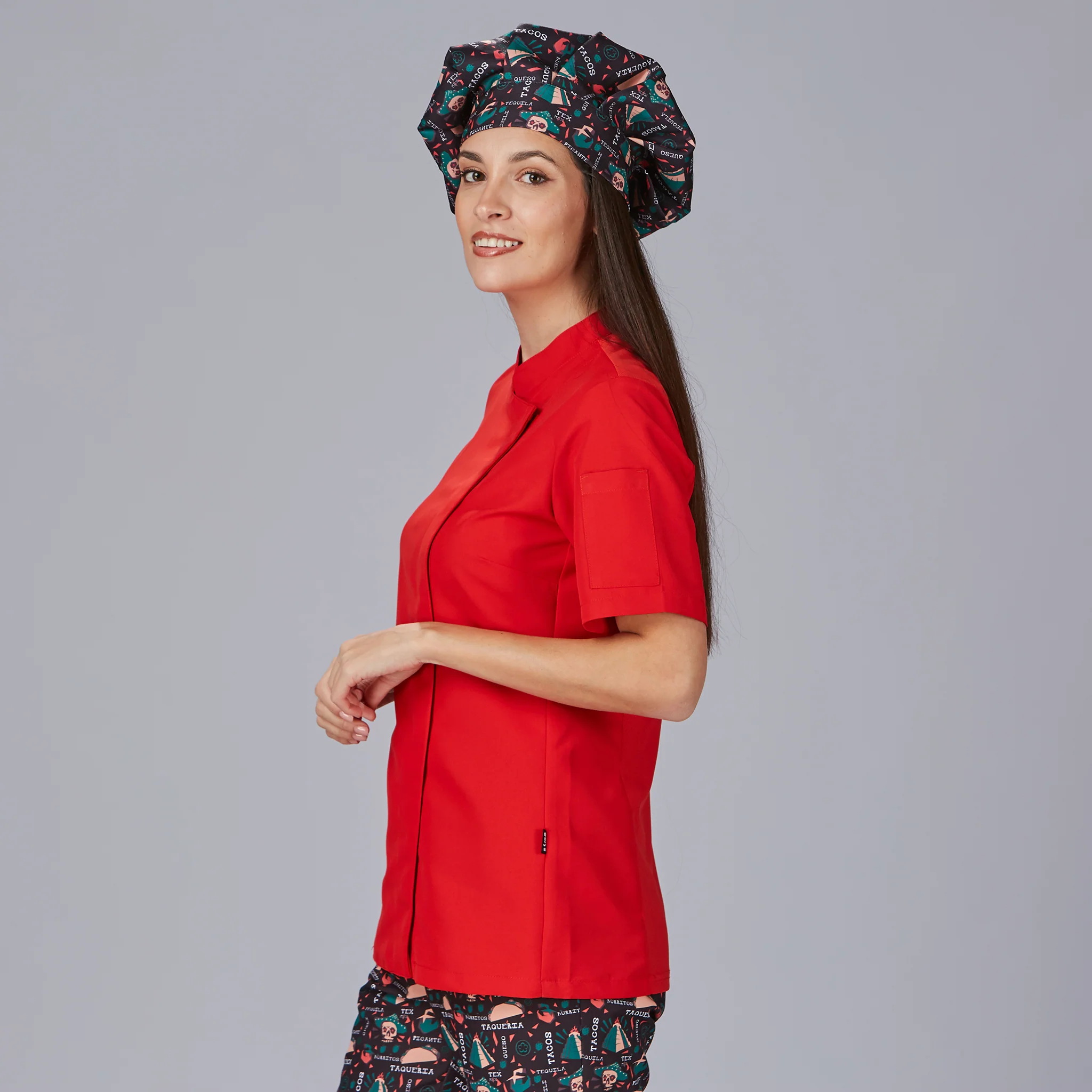 CHAQUETA COCINA MUJER PAZ M/C - Image 18