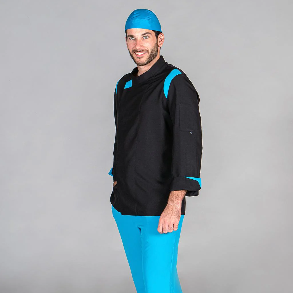 CHAQUETA COCINA UNISEX ABADES - Image 3