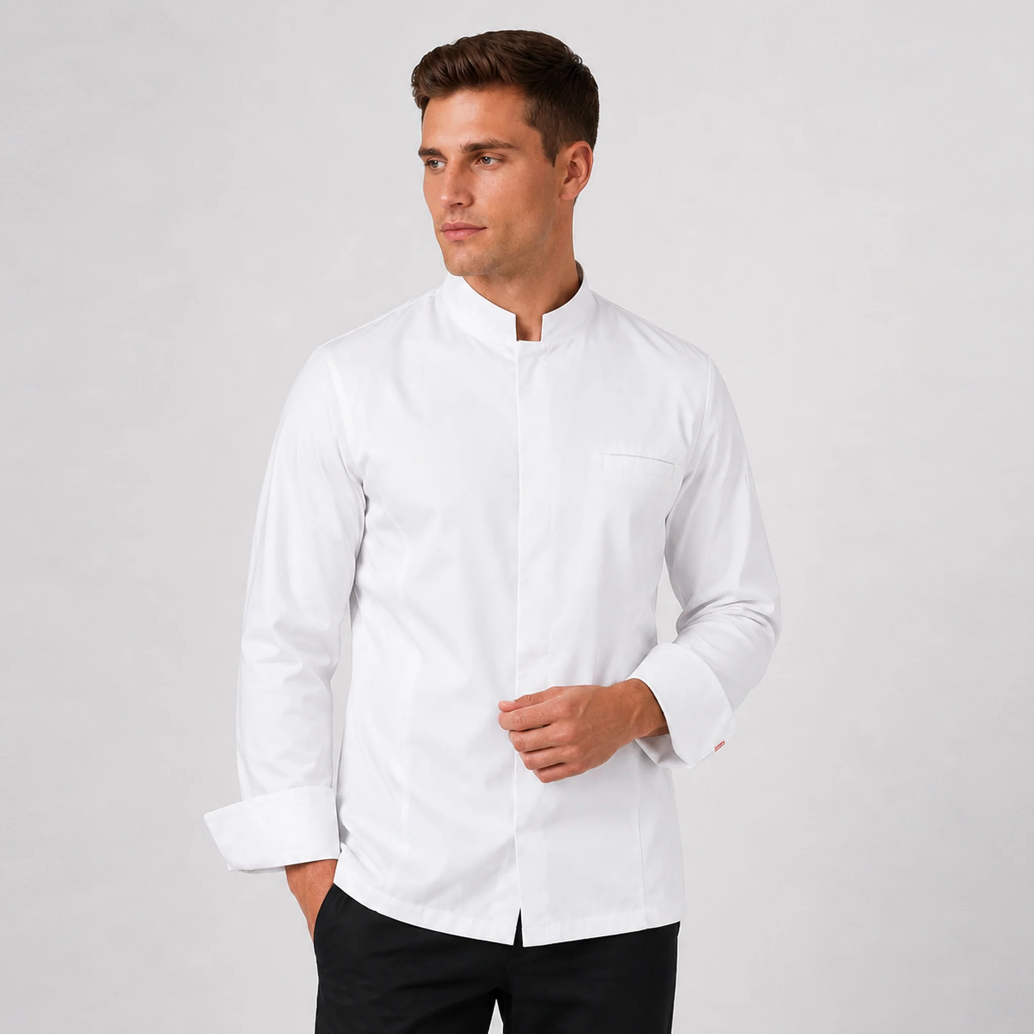CHAQUETA COCINA UNISEX AGNI - Image 5