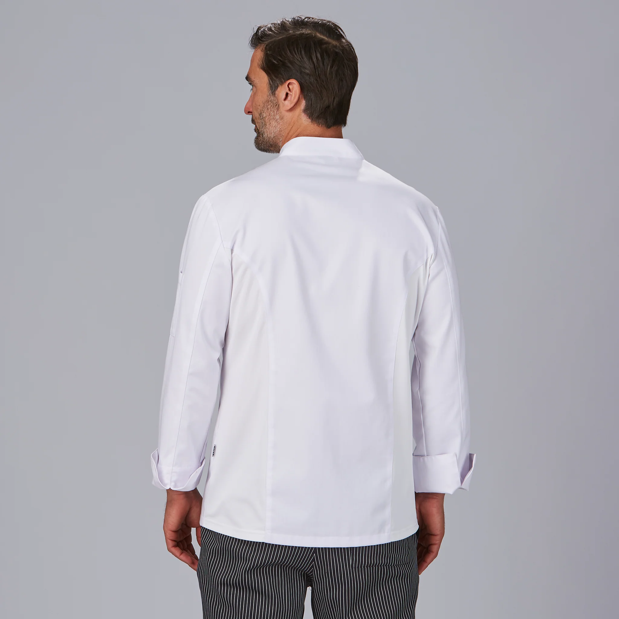CHAQUETA COCINA UNISEX ANTIMANCHAS MOLINA - Image 3