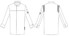 CHAQUETA COCINA UNISEX APOLO - Image 5