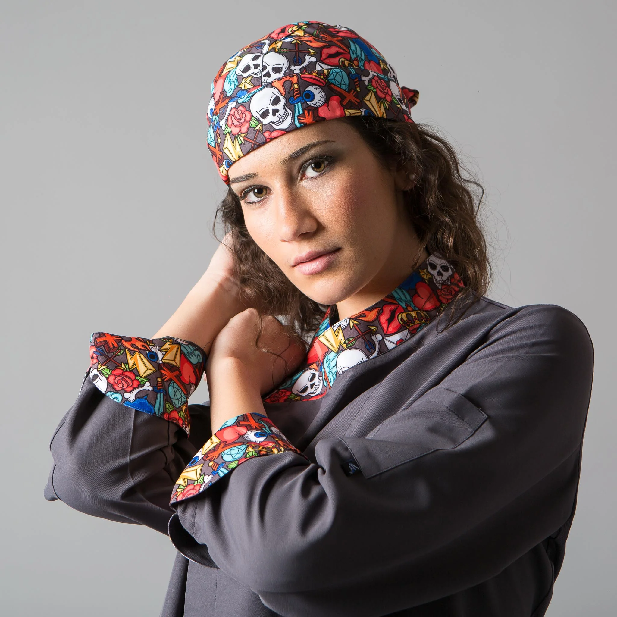 CHAQUETA COCINA UNISEX AYALA - Image 3