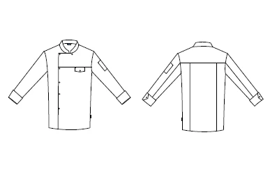 CHAQUETA COCINA UNISEX CASAL - Image 3