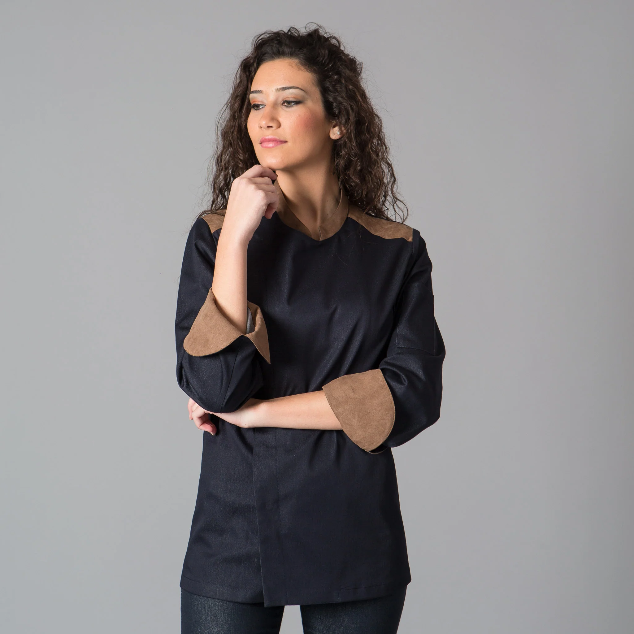 CHAQUETA COCINA UNISEX CASTRO - Image 3