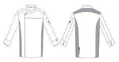 CHAQUETA COCINA UNISEX CIRCE - Image 5