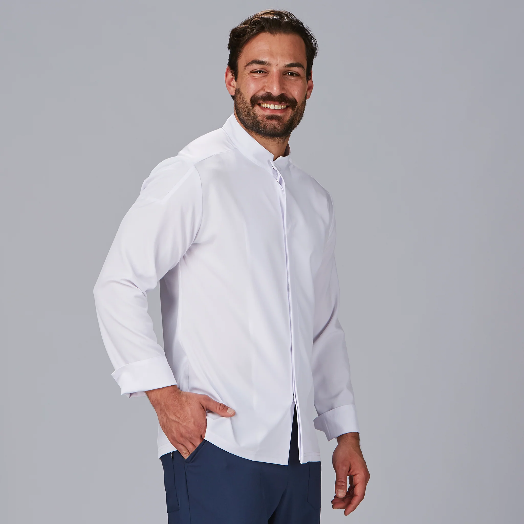CHAQUETA COCINA UNISEX COMBI CANALE SOL - Image 4